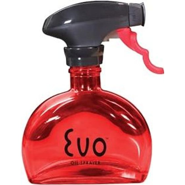 Evo Glass Oil Sprayer 6 oz — Red, Grill Prep