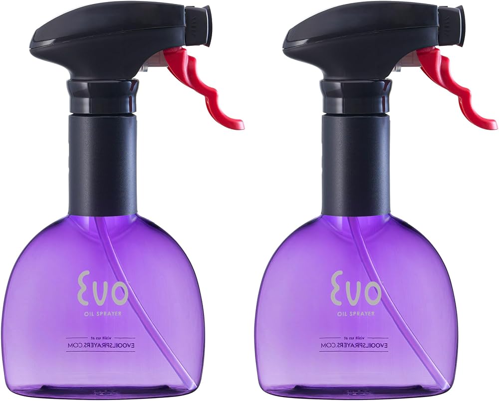 Evo Mini Oil Sprayer Set 8 oz — Purple