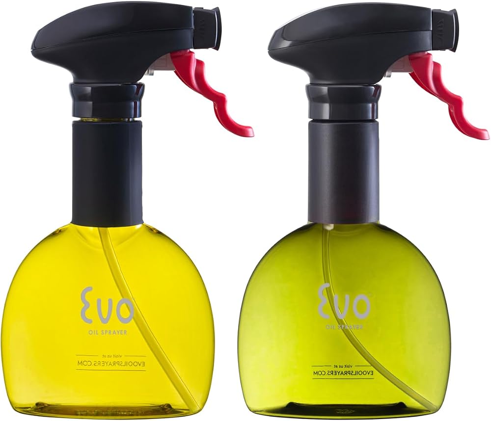 Evo Mini Oil Sprayer Set 8 oz — Yellow & Green