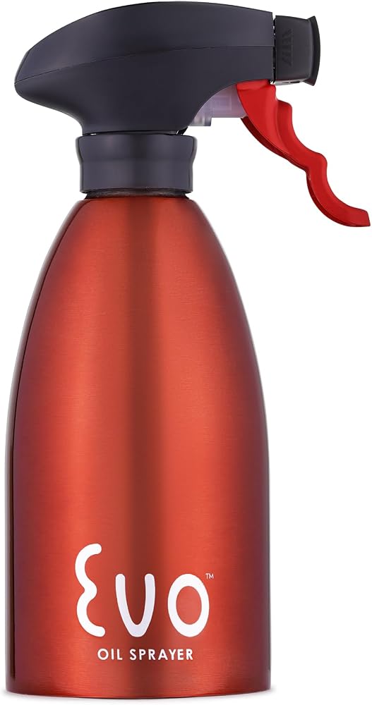 Evo Stainless Oil Sprayer 16 oz — Red